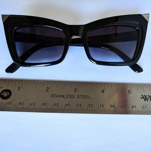 Cat-eye ombre sunglasses